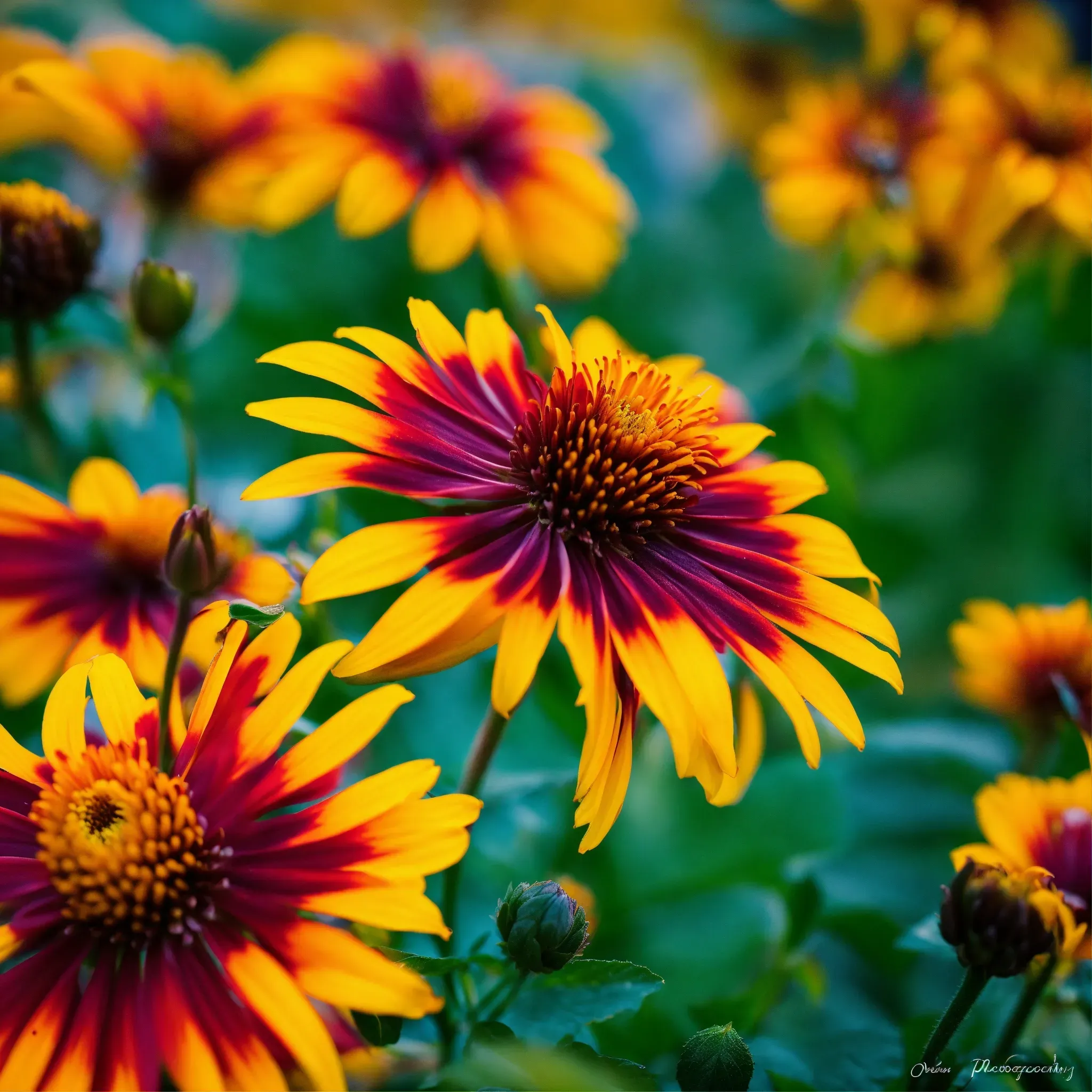 Einblatt Pflanze mit weißer Blüte